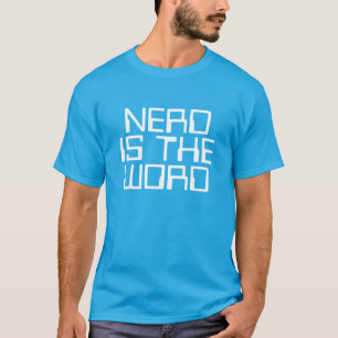 O nerd é a camisa da palavra