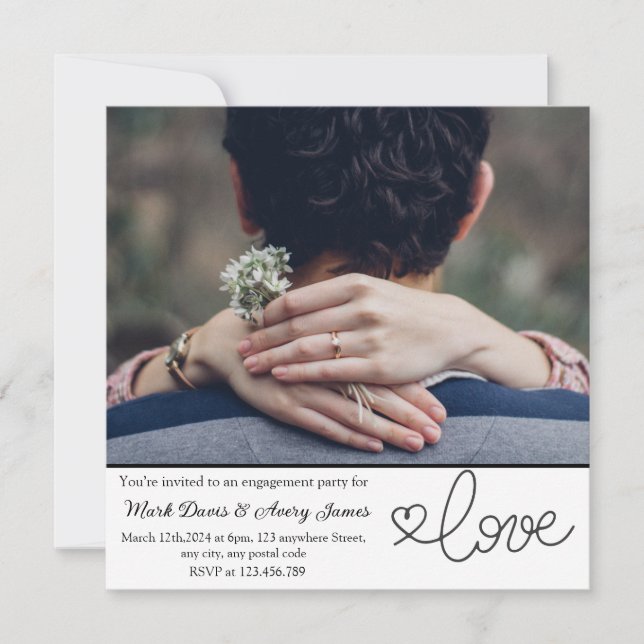 O Noivado do Amor (Frente)