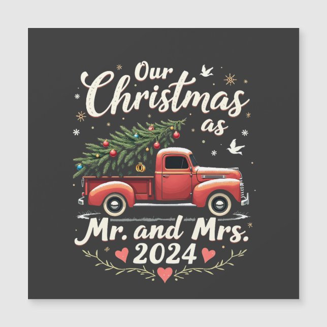 O nosso Natal como o Sr. e a Sra. 2024 Casais de j (Frente)