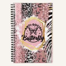 O notebook da lista de tarefas a fazer da borbolet