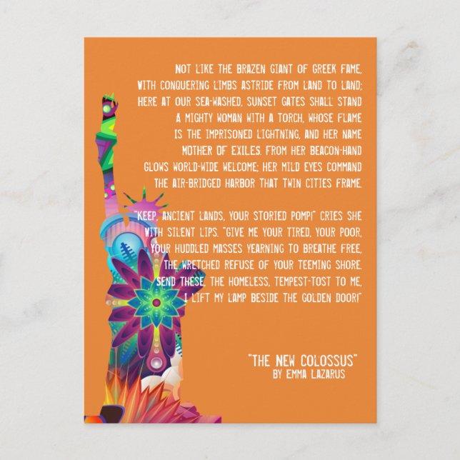 O novo cartão postal Colossus (Frente)