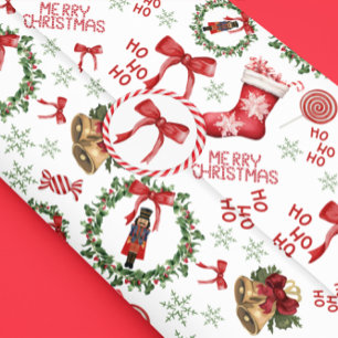 O Noz-Cacker de Natal armazena papel de tecidos ve