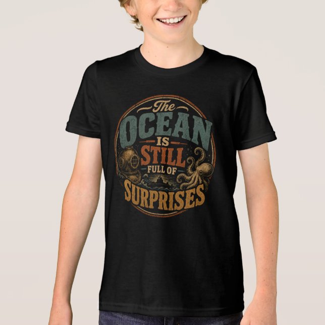 O oceano ainda está cheio de surpresas (Frente)