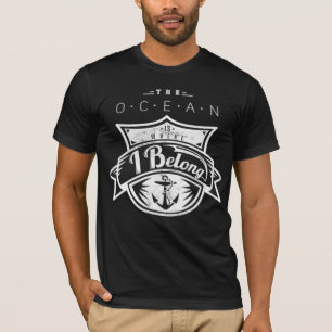 O Oceano É Onde Eu Pertenço A Camisa T