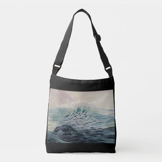 O Oceano - Uma Força da Natureza Tote Bag (Frente)