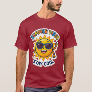 O Olhar Ensolarado Camiseta de Verão para se Sen