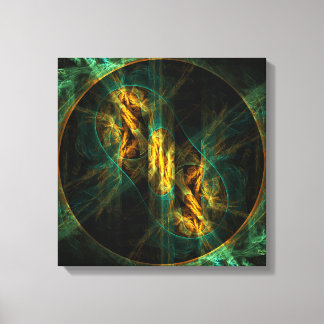 O Olho da Canvas de Arte Abstrato da Selva
