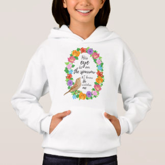 O Olho dele está no Hoodie das Garotas Esparsas
