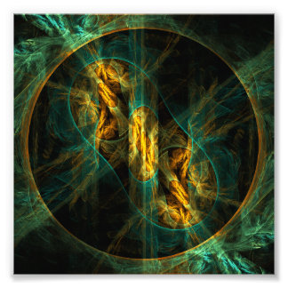 O Olho do Impressão de Foto de Arte Abstrato da Se