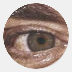 O OLHO VÊ-O - etiqueta assustador do GLOBO OCULAR