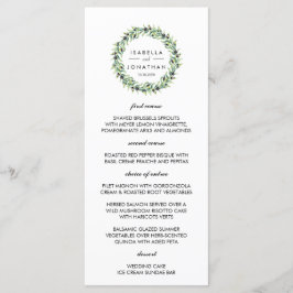 O Olival | Menu de casamento rústico