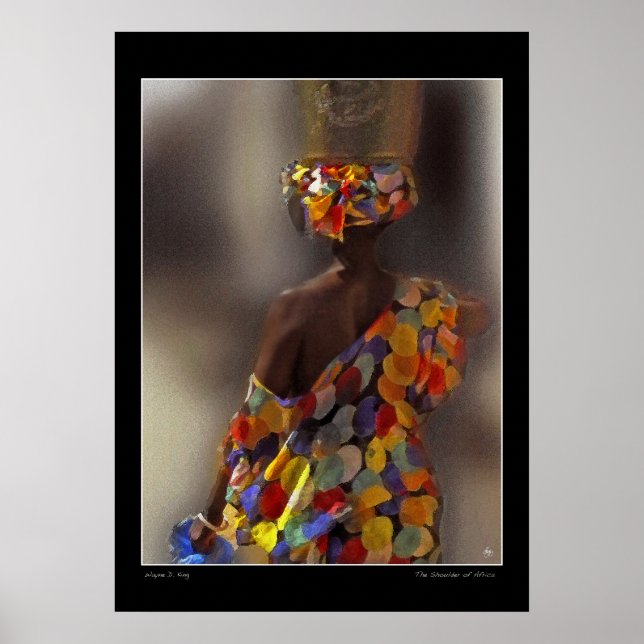 O Ombro da África Poster (Frente)