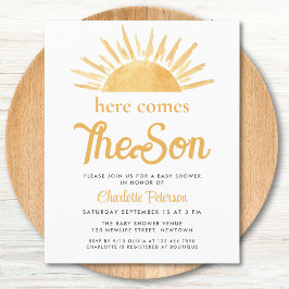 O Orçamento Aqui Vem O Convite Para O Chá de frald