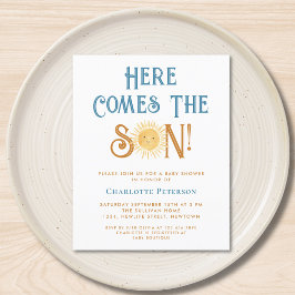 O Orçamento Aqui Vem O Convite Para O Chá de frald