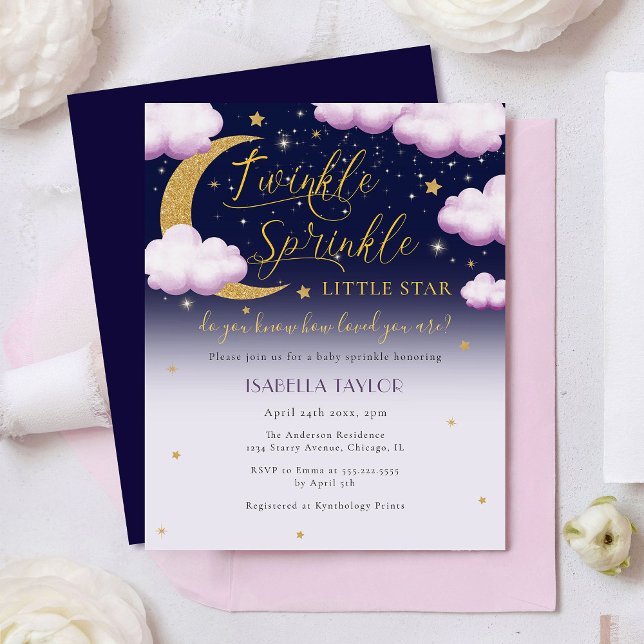 O orçamento brilha, garotinha cor-de-rosa-estrela (Criador carregado)