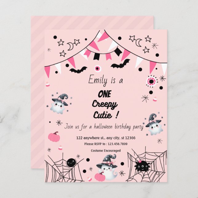 O Orçamento do Partido do Halloween, primeiro aniv (Frente/Verso)