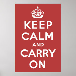 O original mantem a calma e continua o poster