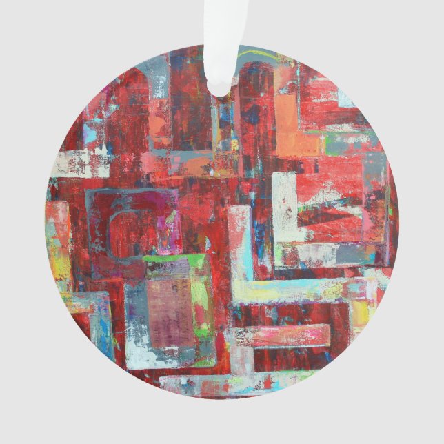 O Ornamento Acriílico do Armazém (Frente)