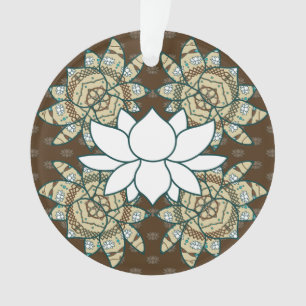 O ornamento do acrílico de Lotus