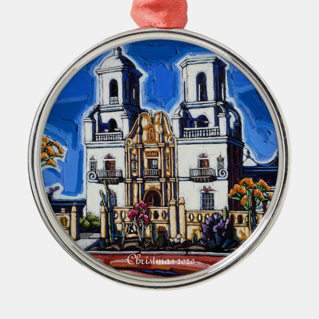 O Ornamento do Natal de San Xavier 2020 (Frente)