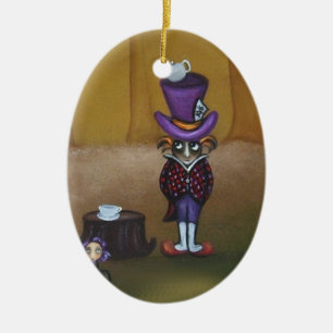 O ornamento louco do Hatter