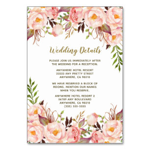 O ouro do vintage cora cartões cor-de-rosa da