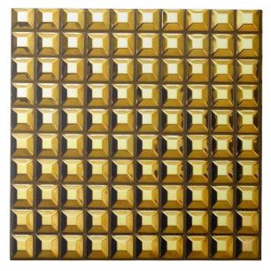 O ouro enche o azulejo