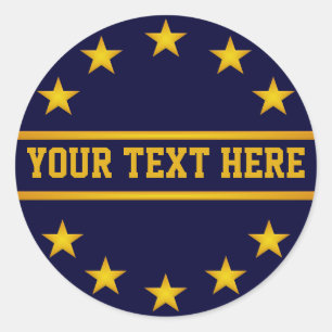 O OURO FEITO SOB ENCOMENDA STARS etiquetas