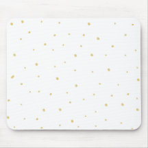 O ouro pontilha Mousepad