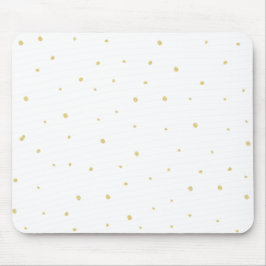 O ouro pontilha Mousepad