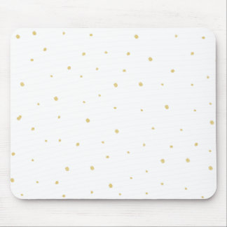 O ouro pontilha Mousepad