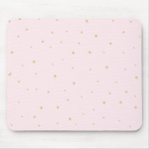 O ouro pontilha o rosa de Mousepad