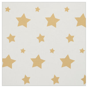O ouro Stars o tecido