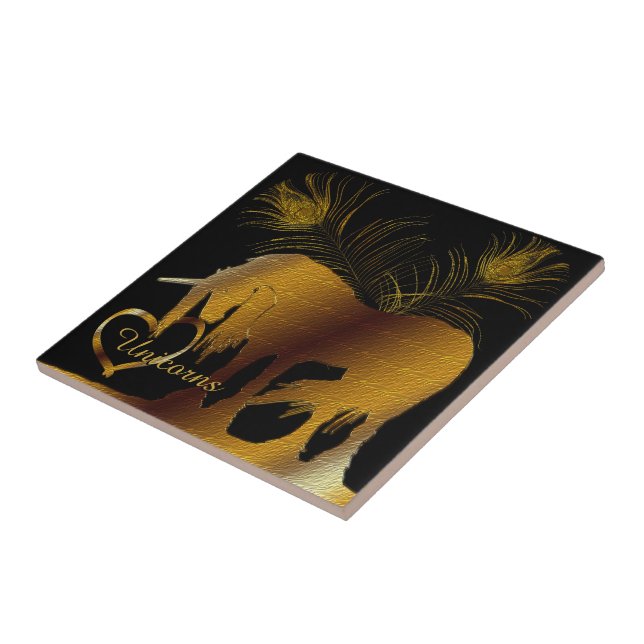 O Ouro Unicorn (Lateral)