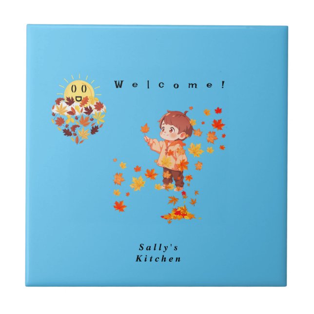 O outono deixa a diversão (Frente)