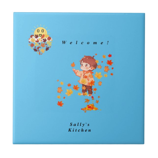 O outono deixa a diversão (Frente)