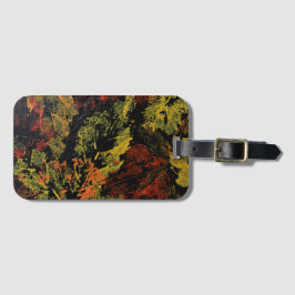 O Outono Deixa A Etiqueta De Bagagem