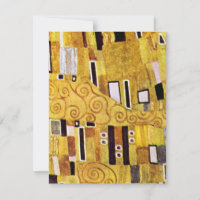 O padrão de beijo de Gustav Klimt, Art Nouveau