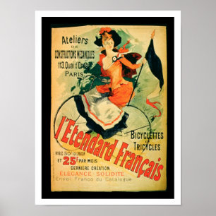 "O padrão francês", propaganda de poster 'comeu