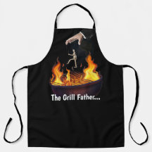 O Padre Grill, Impressão Apron