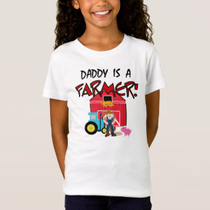 O pai é camiseta e presentes de um fazendeiro