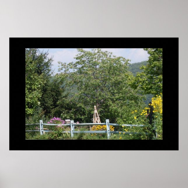 O PAÍS GARDEN poster (Frente)