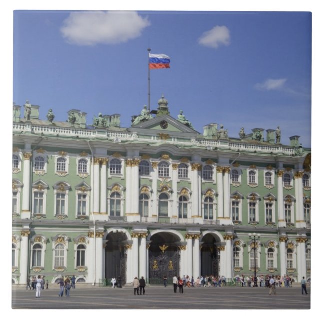 O Palácio de inverno, Ruas Petersburgo, Rússia (RF (Frente)