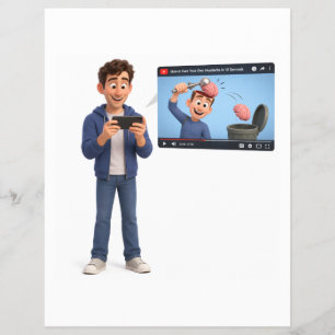 O Panfleto Criador de Vídeo Animado Divertido de C