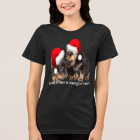 O Papai Noel Está Chegando à Cidade Rottweiler Fof