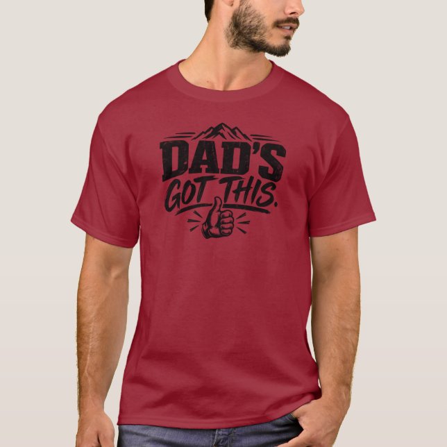 O Papai Resolve - Camiseta (Frente)