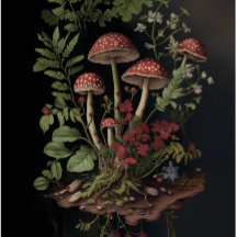 O Papel De Decoupage Do Cluster Crimson