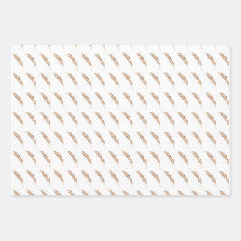 O papel de embrulho da assinatura de Pena Freckled