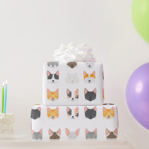 O Papel de Embrulho de Aniversário do Amante de Ga