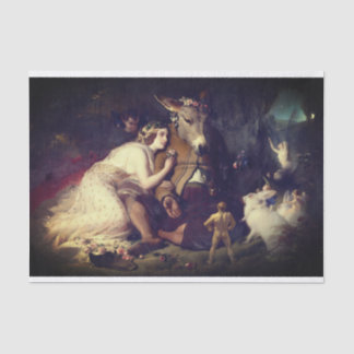 O Papel Tecido de Decoupage do Sonho da Noite de V